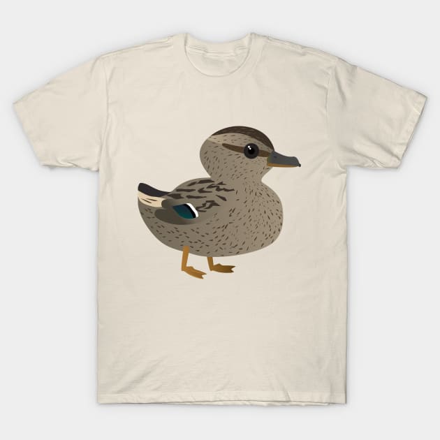 Cute female mallard T-Shirt by Bwiselizzy